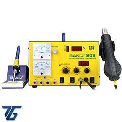 Máy khò + hàn + cấp nguồn BK-909 (3 in 1)